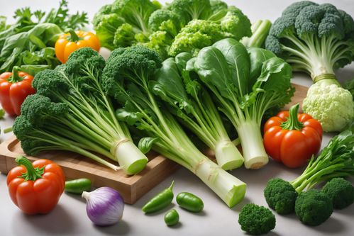 新鮮蔬菜 自然美味的視覺(jué)盛宴